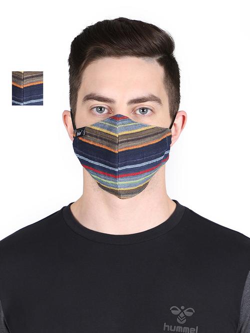 multi colored cotton antipollution men mask - 17535080 - Standard Image - 1