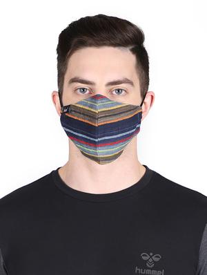 multi colored cotton antipollution men mask - 17535080 - Standard Image - 2