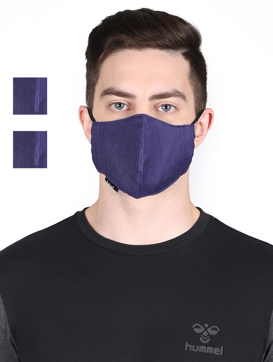 blue viscose antipollution men mask - 17535083 - Zoom Image - 1