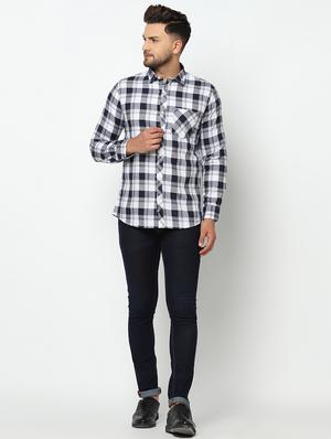 white checkered casual shirt - 17535759 - Standard Image - 4
