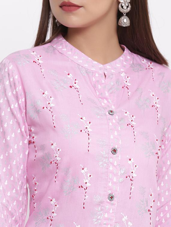 printed kurta pant set - 17535849 - Zoom Image - 4