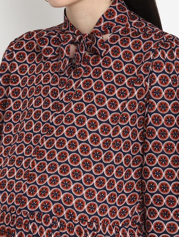 red printed maternity wear - 17535875 - Zoom Image - 4