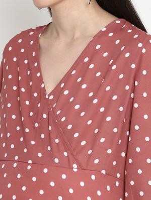 pink polyester maternity wear - 17535882 - Standard Image - 4
