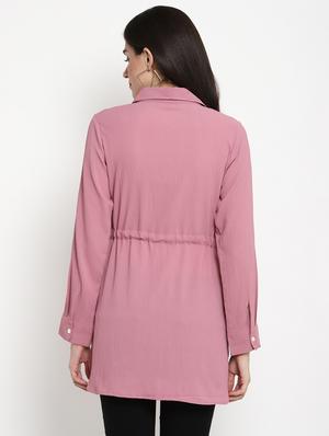 pink viscose maternity wear - 17535904 - Standard Image - 3