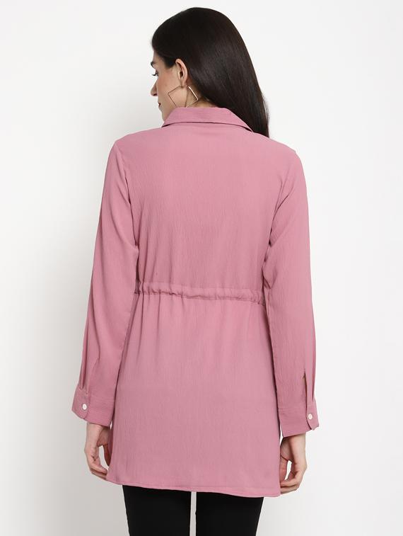 pink viscose maternity wear - 17535904 - Zoom Image - 3