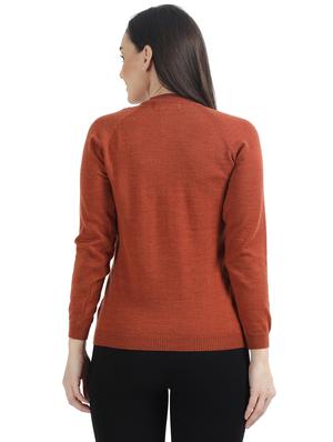 v-neck woolen cardigan - 17535932 - Standard Image - 4