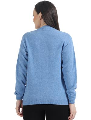 v-neck woolen cardigan - 17535961 - Standard Image - 4