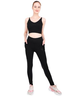 black sports legging - 17536137 - Standard Image - 4