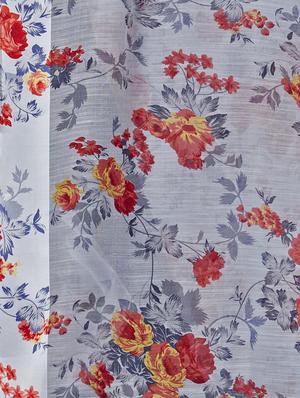 floral printed saree with blouse - 17536161 - Standard Image - 4