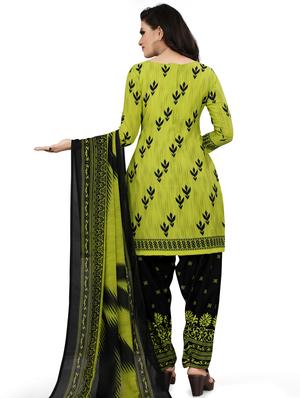 printed unstitched suit - 17536343 - Standard Image - 3