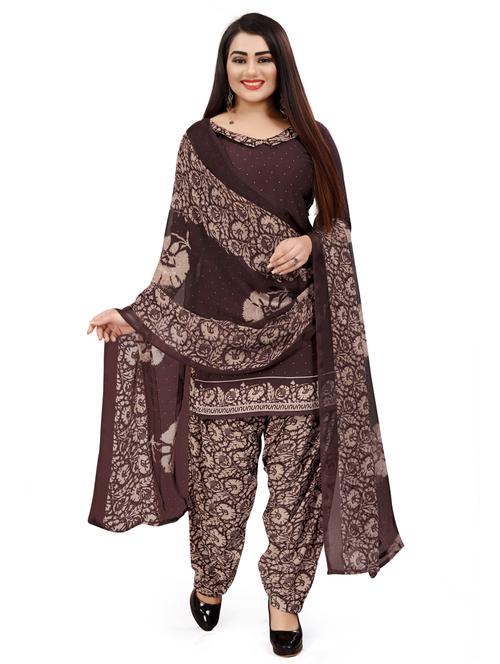 printed unstitched suit - 17536344 - Very Small Image - 1