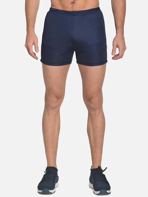 navy blue side striped short - 17536423 - Standard Image - 1