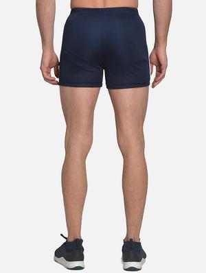 navy blue side striped short - 17536423 - Standard Image - 3