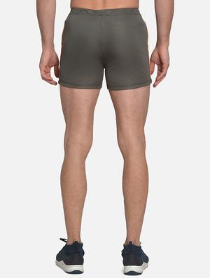 grey side striped shorts - 17536428 - Standard Image - 3