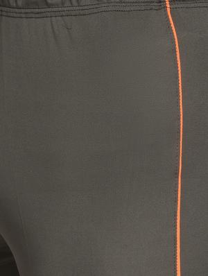 grey side striped shorts - 17536428 - Standard Image - 5