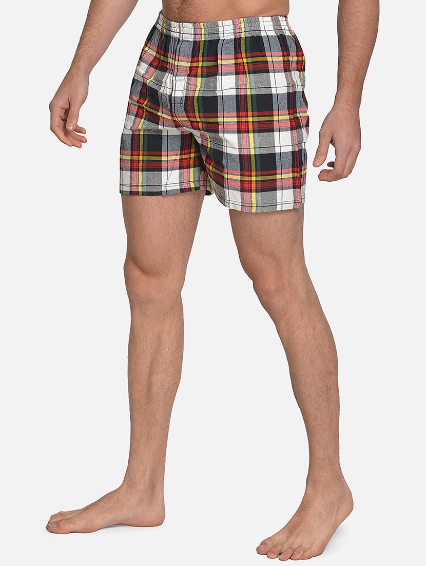 multi colored checkered boxer - 17536449 - Zoom Image - 2