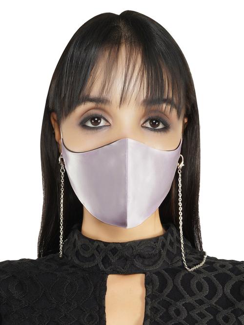 purple anti-pollution women mask - 17536592 - Standard Image - 1