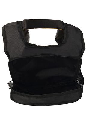 black, yellow polyester backpack - 17536610 - Standard Image - 3