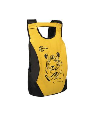 black, yellow polyester backpack - 17536610 - Standard Image - 6