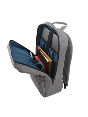 grey polyester backpack - 17536622 - Standard Image - 3