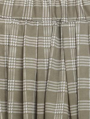 grey rayon flared skirt - 17536652 - Standard Image - 3