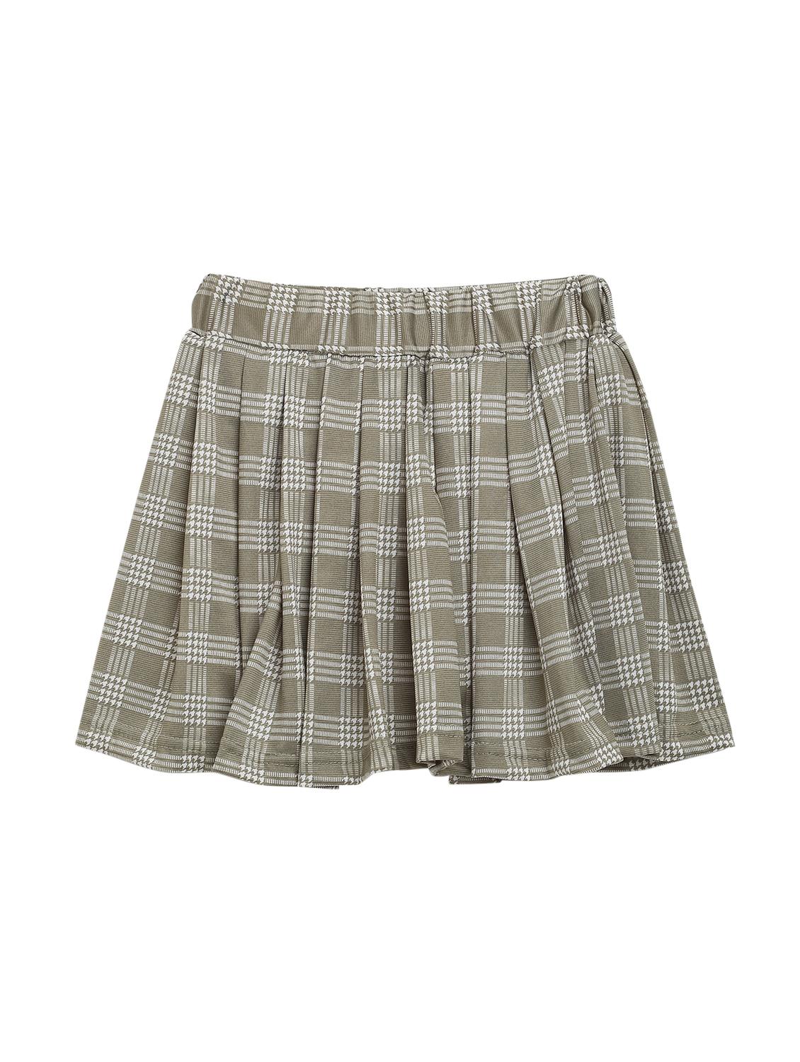 grey rayon flared skirt - 17536652 - Zoom Image - 1