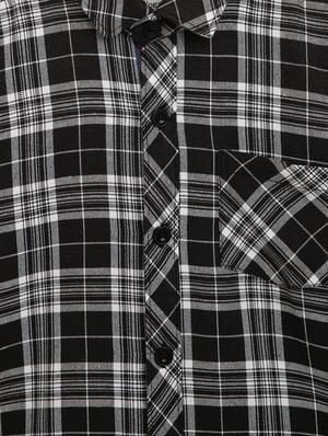 black checkered shirt - 17536713 - Standard Image - 4