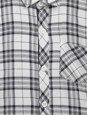 white checkered shirt - 17536717 - Standard Image - 5