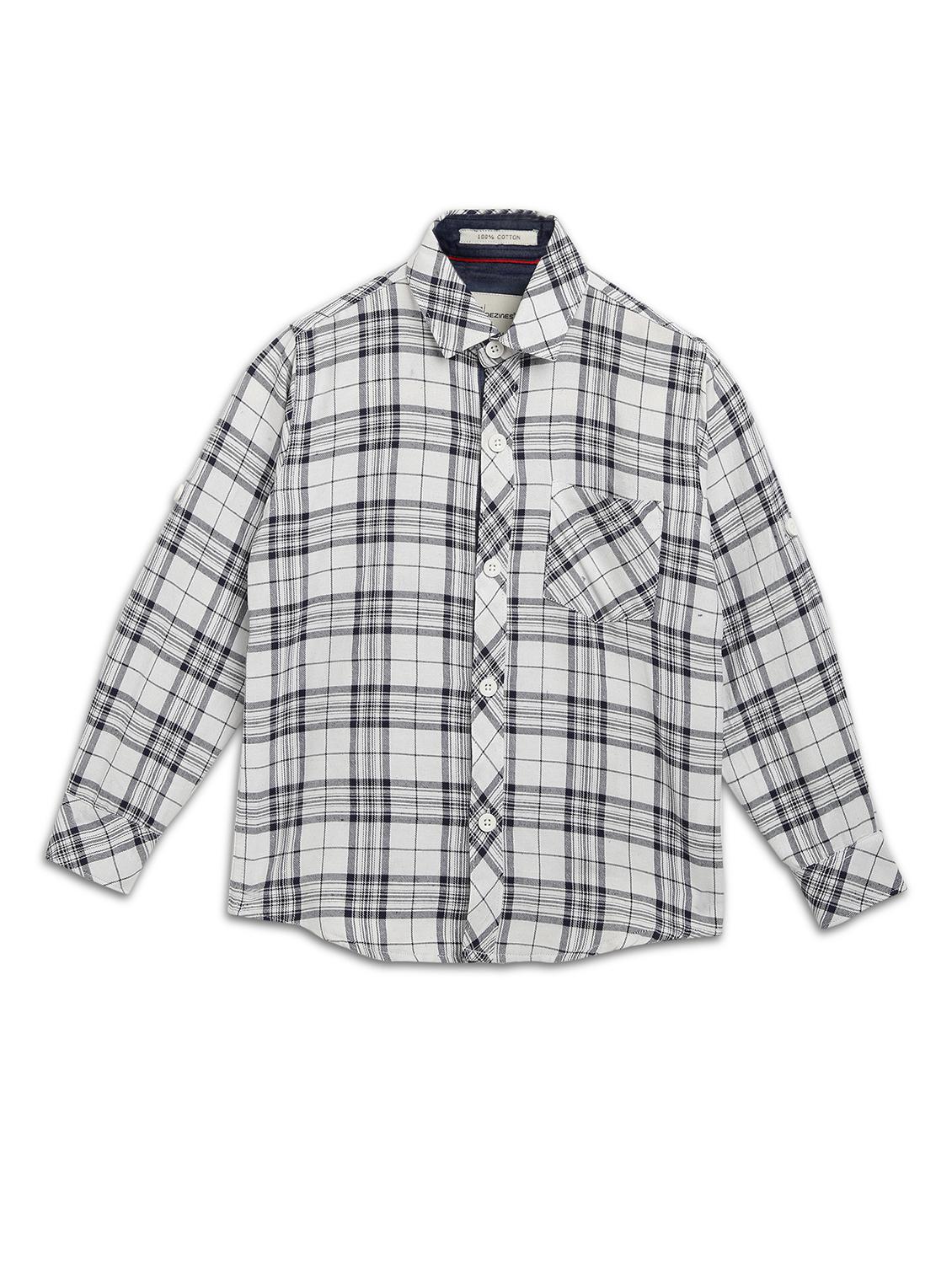 white checkered shirt - 17536717 - Zoom Image - 1