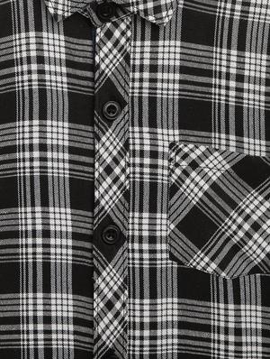black checkered shirt - 17536723 - Standard Image - 4