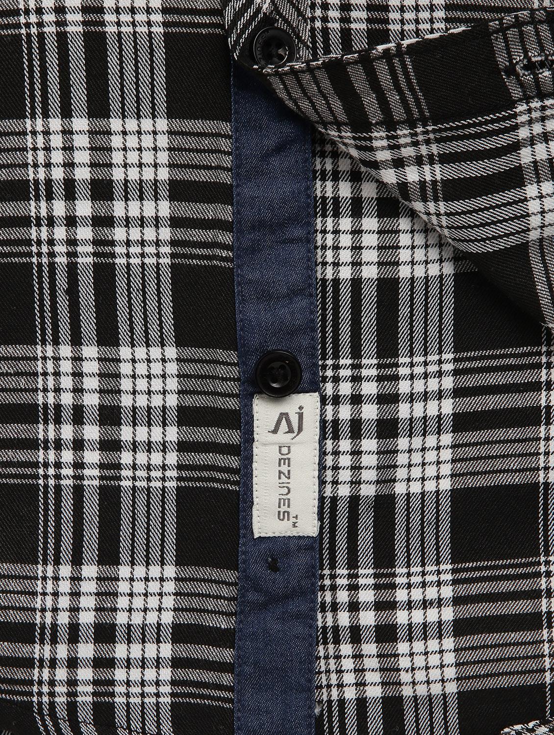 black checkered shirt - 17536723 - Zoom Image - 5