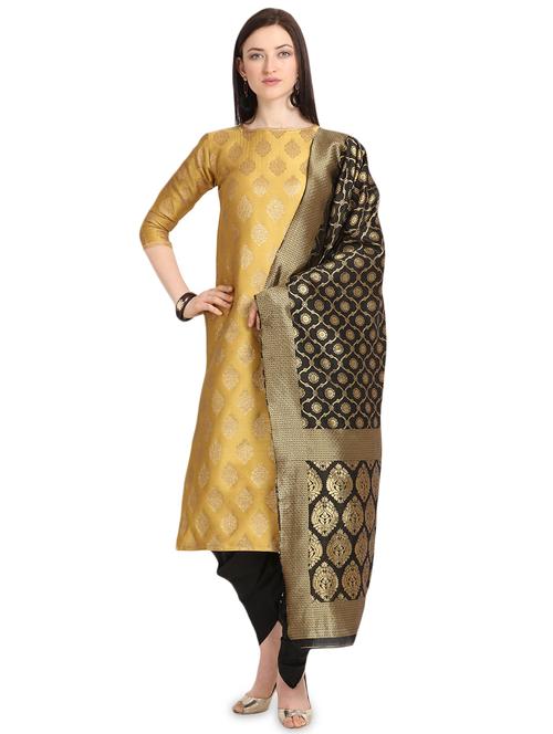 zari work unstitched suit - 17536782 - Standard Image - 1