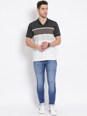 blue washed denim jeans - 17536890 - Standard Image - 4