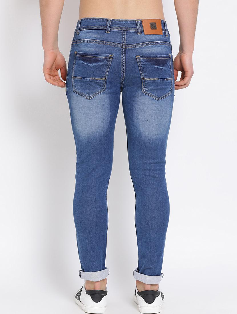 blue washed denim jeans - 17536890 - Zoom Image - 3