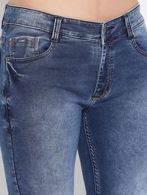 blue heavy washed denim jeans - 17536904 - Standard Image - 5