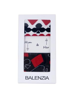 multi colored cotton above ankle length sock - 17536927 - Standard Image - 6