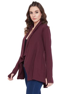 long sleeved waterfall shrug - 17537211 - Standard Image - 2
