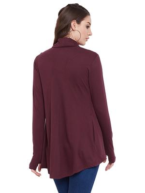long sleeved waterfall shrug - 17537211 - Standard Image - 3