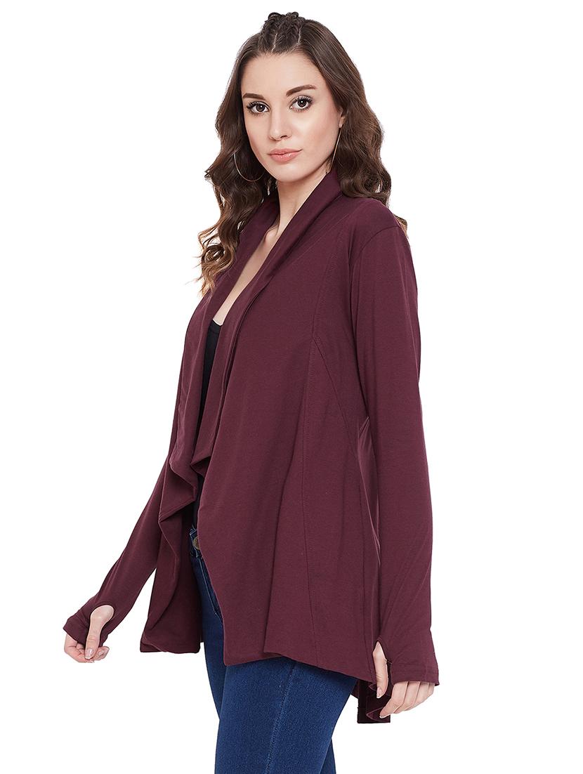long sleeved waterfall shrug - 17537211 - Zoom Image - 2