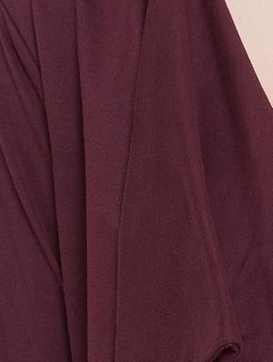 bell sleeved waterfall shrug - 17537216 - Standard Image - 5