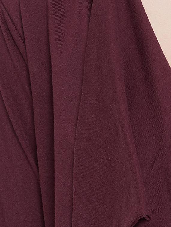 bell sleeved waterfall shrug - 17537216 - Zoom Image - 5