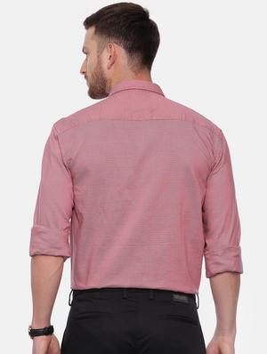 red self design casual shirt - 17537573 - Standard Image - 3