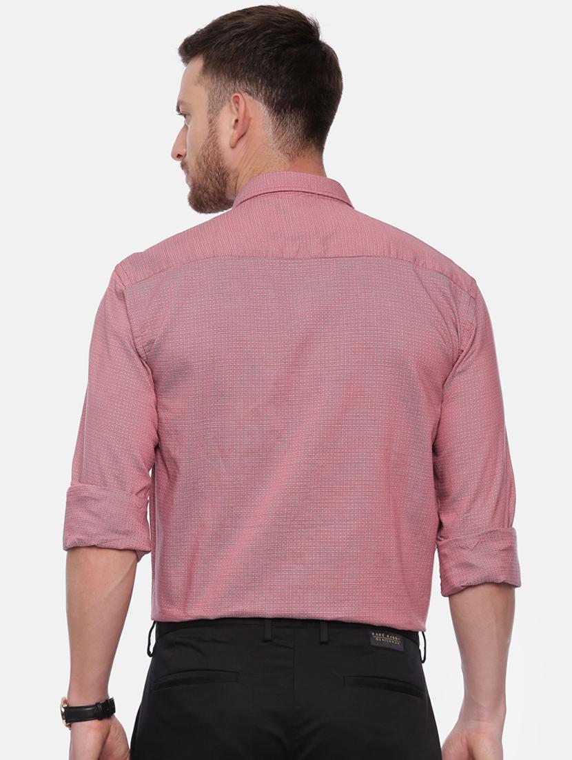 red self design casual shirt - 17537573 - Zoom Image - 3