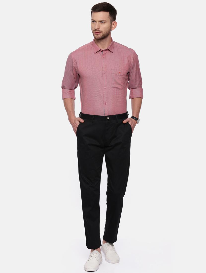 red self design casual shirt - 17537573 - Zoom Image - 4