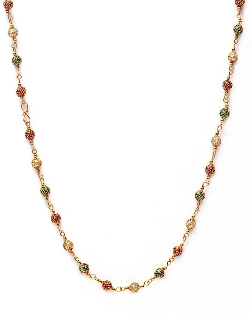 gold metal other necklace - 17537827 - Zoom Image - 3