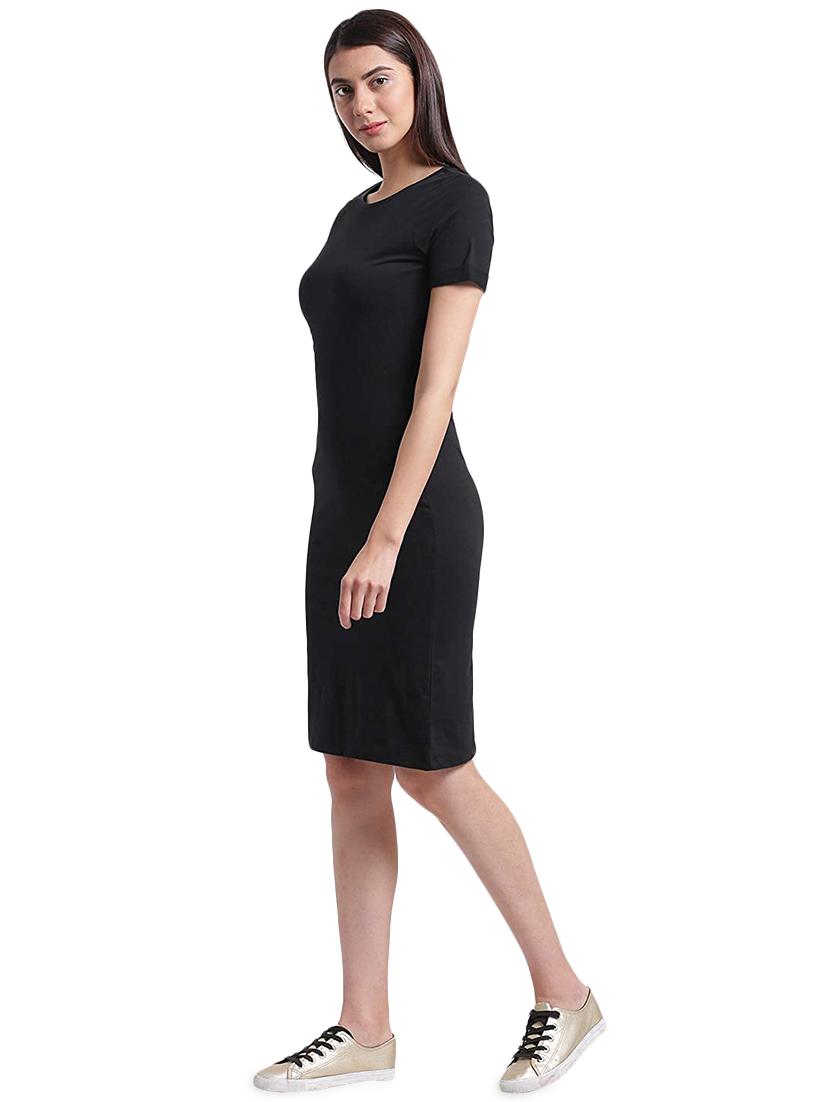 round neck bodycon dress - 17537871 - Zoom Image - 2