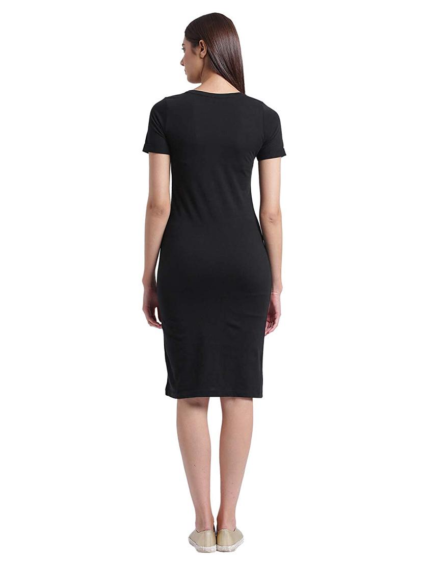 round neck bodycon dress - 17537871 - Zoom Image - 3