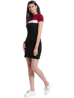 color block bodycon dress - 17537874 - Standard Image - 4