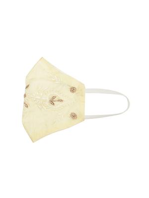 neutral silk decorative women mask - 17538218 - Standard Image - 2