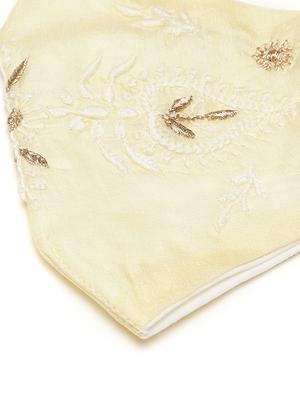 neutral silk decorative women mask - 17538218 - Standard Image - 4